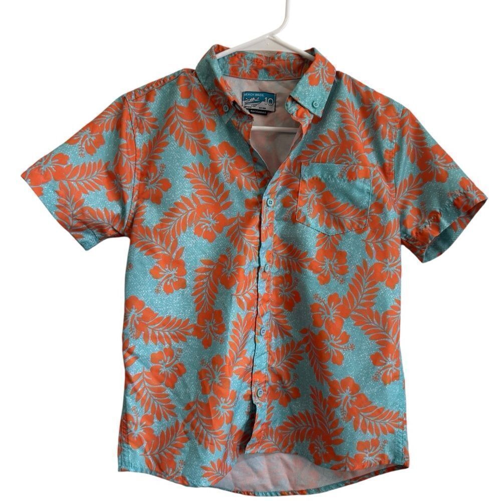 Beach Bros Cabana Hawaiian Top